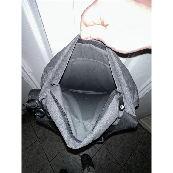 Cote et Ciel Cross Body Bag Riss Memory Tech For Laptop Versatile Gray iPad - Picture 5 of 11